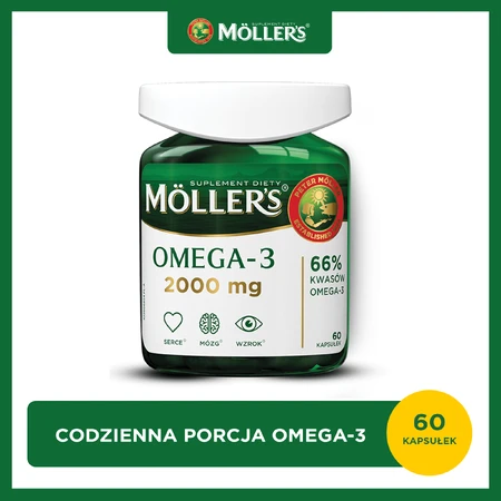 Moller's Omega-3 2000 mg, 60 capsule