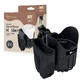 Sipo, universal cup and phone holder 2-in-1 for baby stroller, black, 1 piece