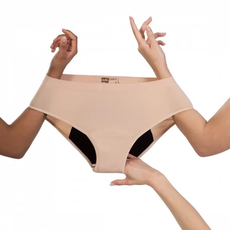My Bella, Day & Night Menstruationshöschen, beige, Größe L