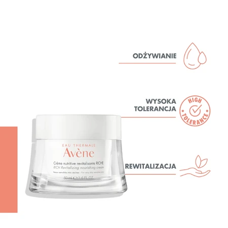 Coffret Avène, Les Essentiels, crème nourrissante revitalisante à la texture riche, 50 ml + Dermabsolu, crème de comblement du contour des yeux, 15 ml