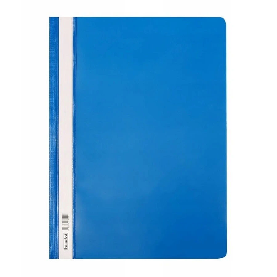 Biurfol Plastic folder A4 hard blue