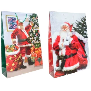 Reusachtige gelakte zak kerstmis MP-21 mix