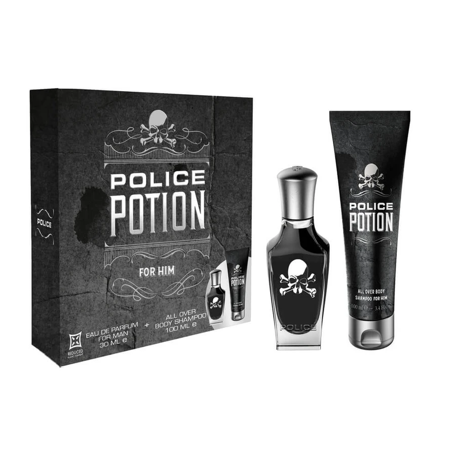 Police Potion Voor Hem Eau de Parfum 30ml + Douchegel, 100ml