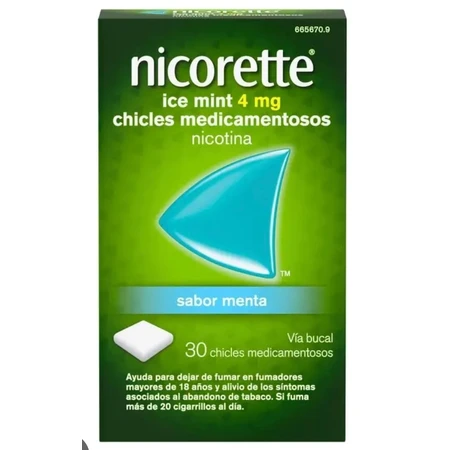 Nicorette Ice Mint 4 mg 30 Kaugummis