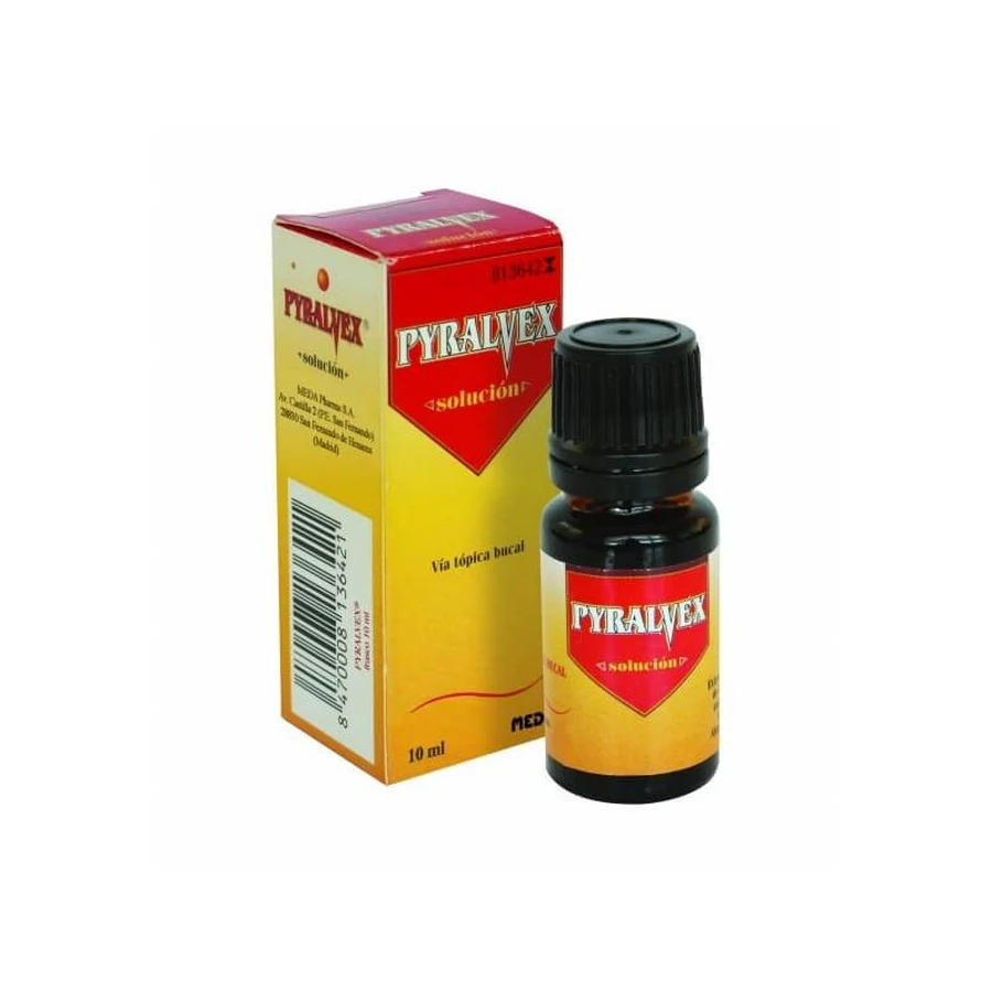 PYRALVEX TOPISCHE OPLOSSING 10 ML