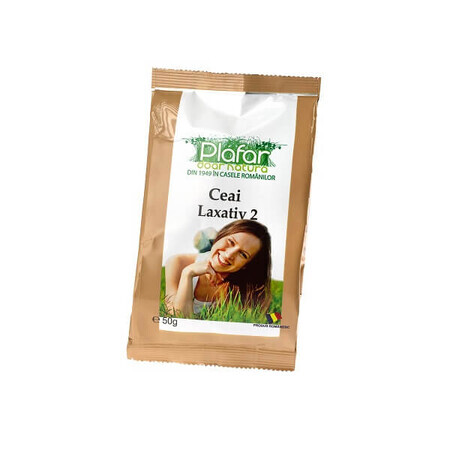 Ceai laxativ 2, 50 g, Plafar