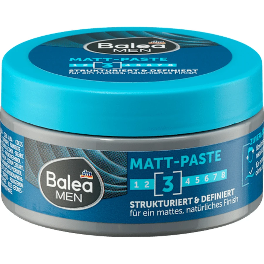 Balea MEN Mousse capillaire modelante douce 100 ml