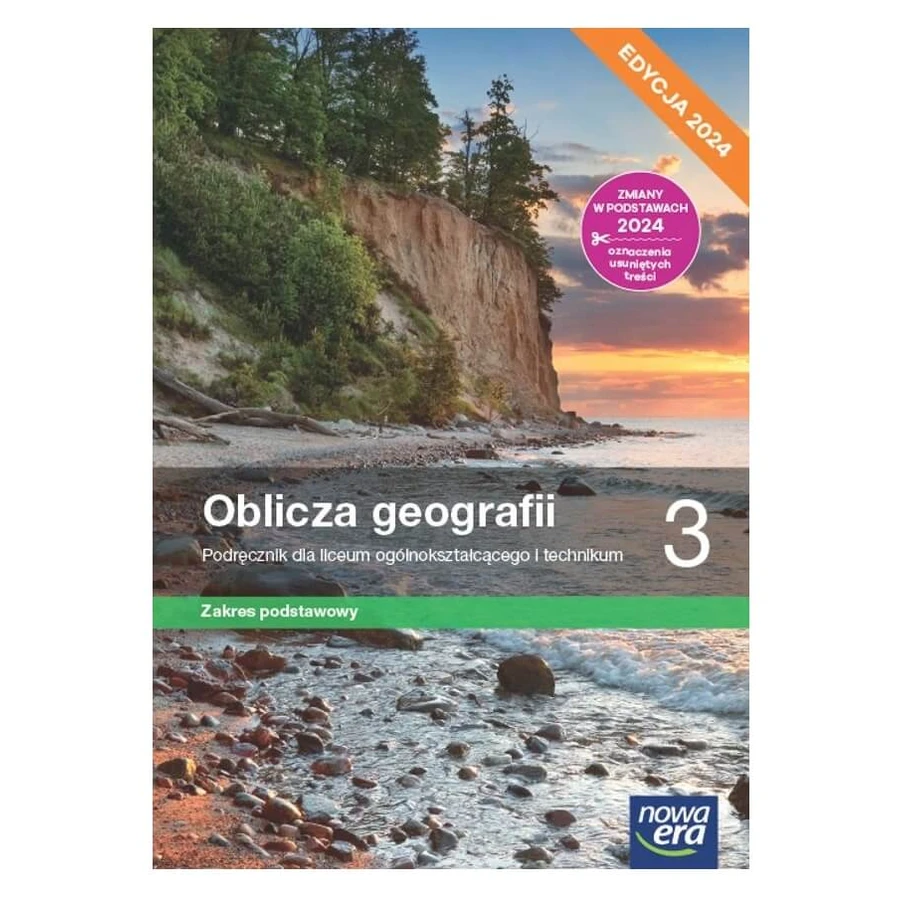 Oblicza geografii 3 LO Handboek Basisassortiment Editie 2024 NUA ERA