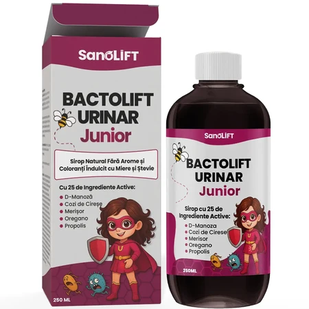 BactoLift Urinar Junior Sirup, 200 ml