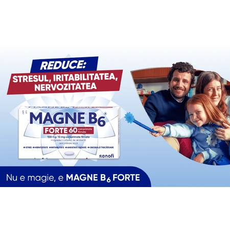 Magne B6 Forte 100 mg/10 mg, 60 Filmtabletten, Sanofi