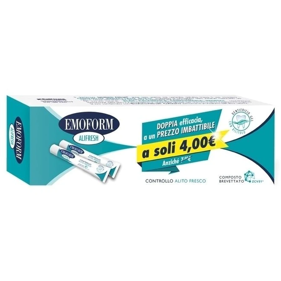 EMOFORM ALIFRESH 2 TUBOS PASTA DENTÍFRICA