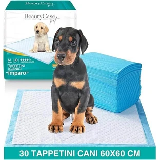 SERVIETTES HYGIÉNIQUES POUR CHIENS ET CHATS TAILLE M (60X60) 30 PCS