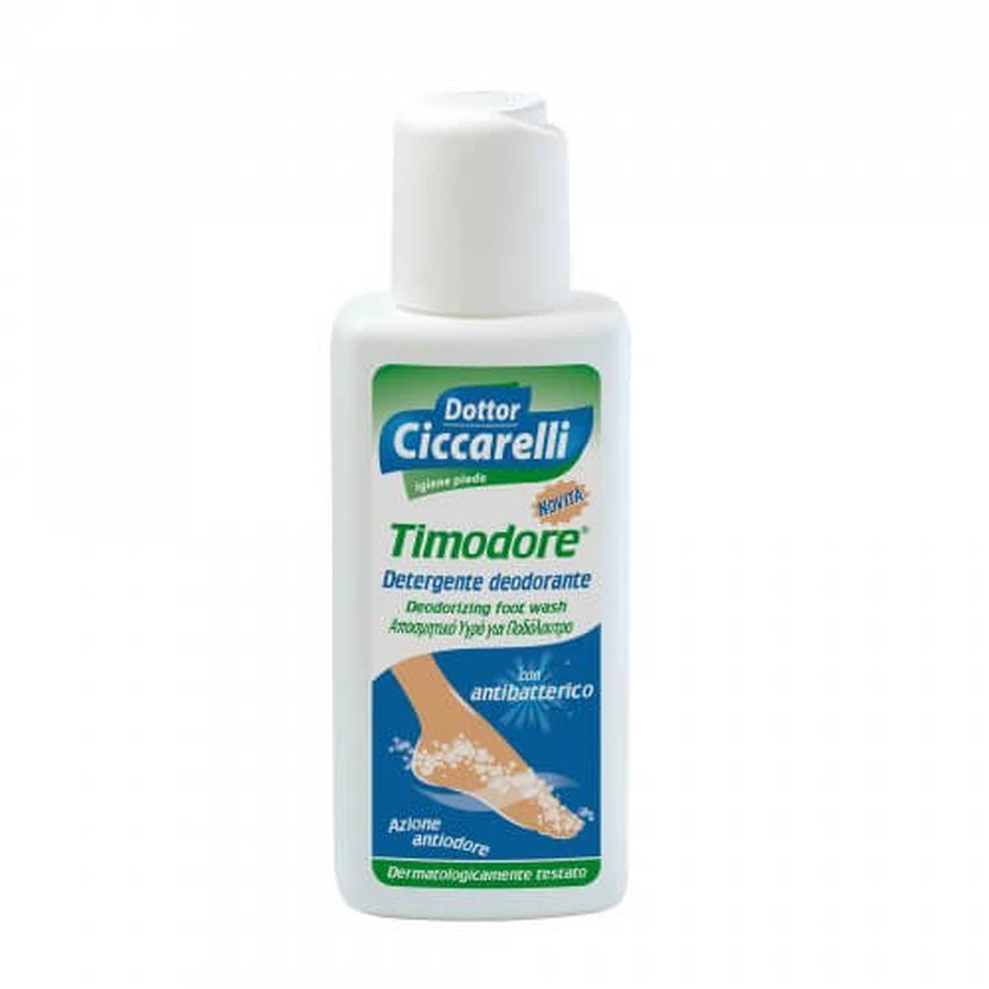 TIMODORE DETERGENTE DEODORANTE PIEDI CON ANTIBATTERICO 200ML