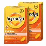 Supradyn Energy, Multivitamins and Coenzyme Q10, 2x30 film-coated tablets, Bayer