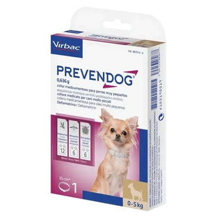 Virbac Prevendog Anti-Parasiten Halsband 35 Cm, 1 Einheit