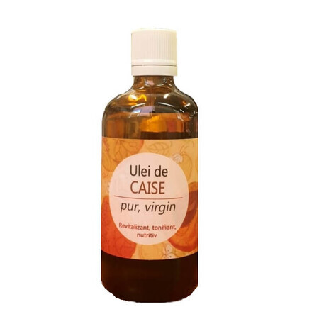 Ulei de caise virgin, 100 ml, Sanflora