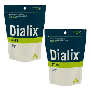 Vetnova Dialix UT-15, envase 2 x 30 comprimidos masticables