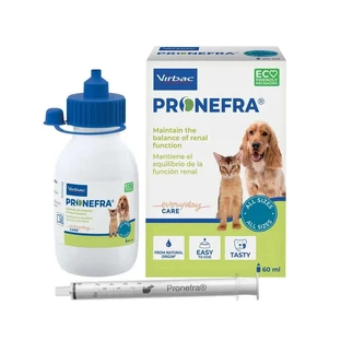 Virbac Pronefa 60 ml, Nierenergänzungsmittel für Hunde und Katzen