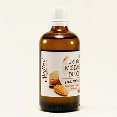 Ulei de migdale dulci, 100 ml, Sanflora