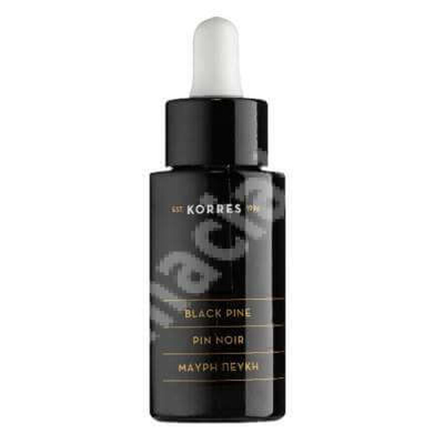 Ulei facial anti-rid, fermitate și lifting cu extract de pin negru, 30 ml, Korres