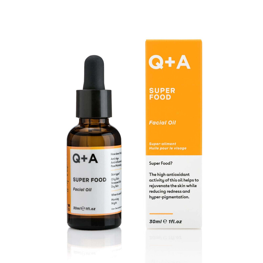 Ulei facial Super Food, 30 ml, Q+A