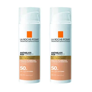 La Roche Posay Duplo Anthelios Duplo Anthelios Age Correct Spf50 Farbe, 2 X 50 Ml