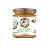 Erdnussbutter mit Kokosnuss, 170 gr, Biona