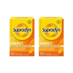 Supradyn Energy Vitaminen, mineralen en dagelijkse energie, 2x30 tabletten