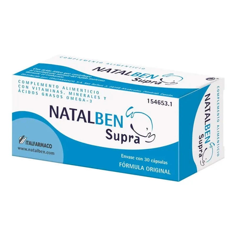Natalben Supra Nutraceutical , 30 cápsulas