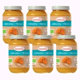 Babybio Menú Trucha Tradicional, envase 6 x 200 gramos