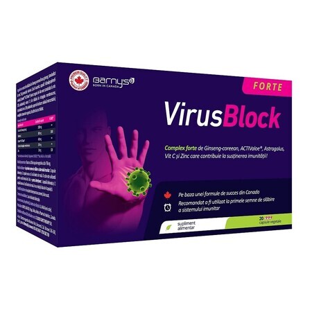 VirusBlock Forte, 20 Kapseln, Good Days Therapy