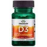 Vitamina D3 1000 UI, 30 capsule, Swanson
