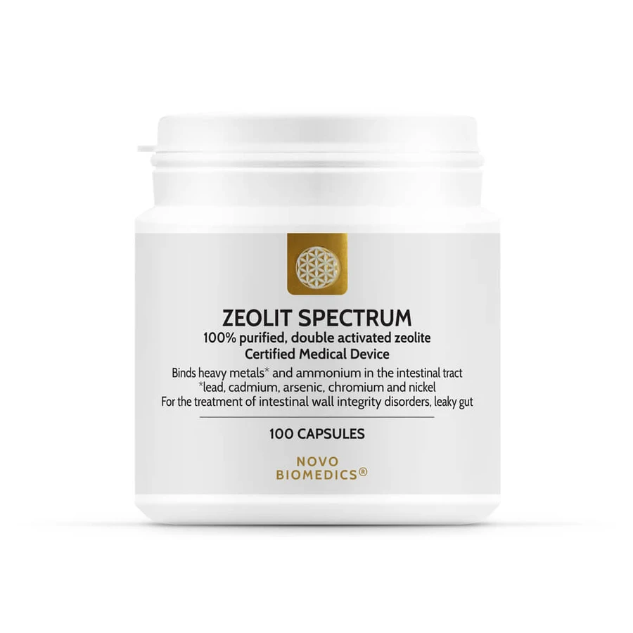 Zeolite Spectrum, 100 capsules, Novo Biomedics