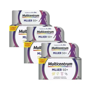 Multicentrum Women's 50+ Multivitamin, 3X90 Tablet