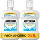 Listerine mondwater, Advanced White met bleekmiddel, milde muntsmaak, alcoholvrij, verpakking van 2 X 1000ml