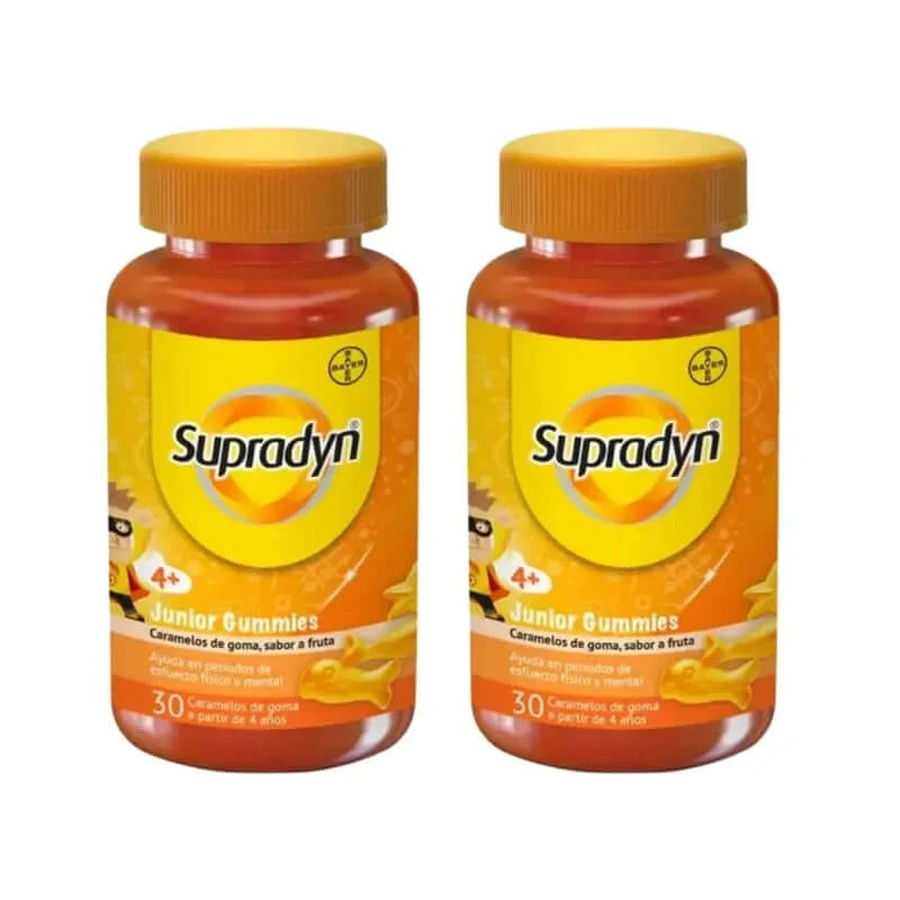 Supradyn Junior Gummies, 2X30 chewing gummies