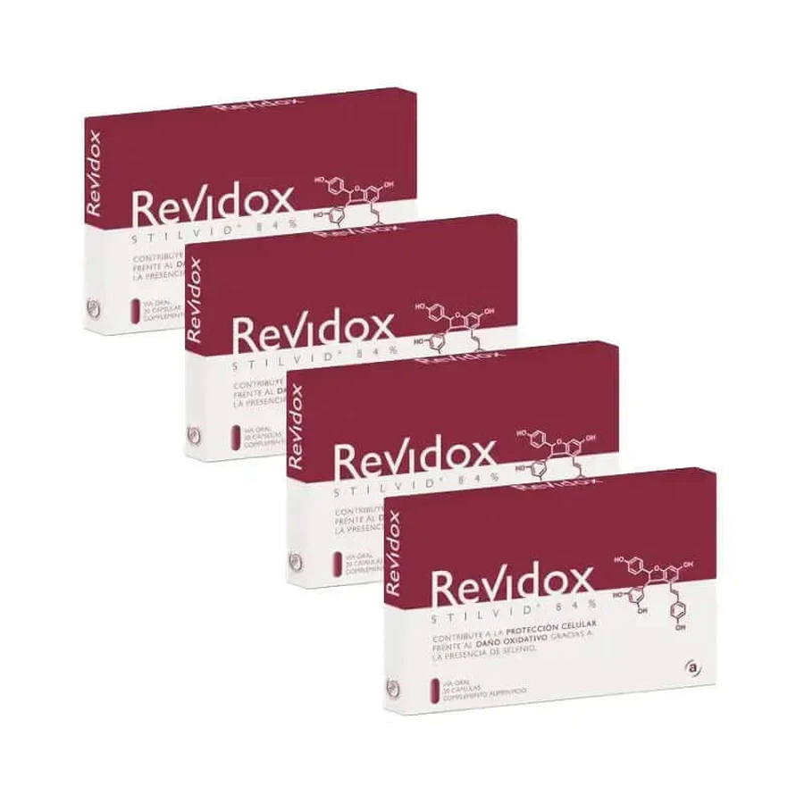 Revidox Stilvid, pack 4 x 30 capsules