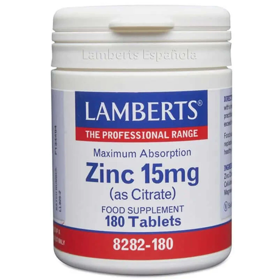 Lamberts Zinc 15Mg , 180 comprimés