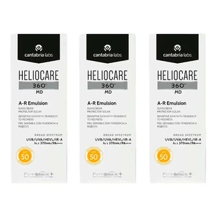 Heliocare 360º Md A-R Emulsion, 3 X 50 Ml