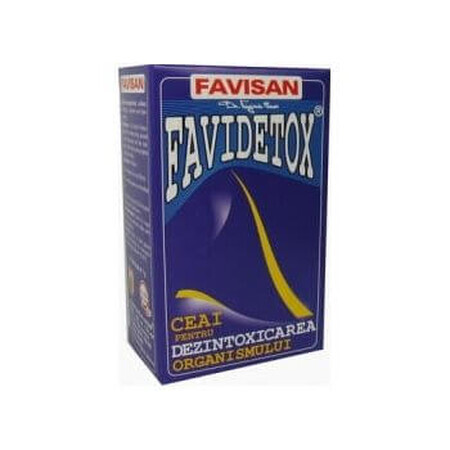 Tee zur Entgiftung des Körpers Favidetox, 20 Dosen, Favisan