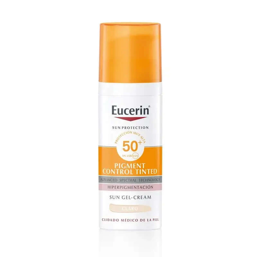 Eucerin Sun Face Pigment Control Fluid rozświetlający Fps50+, 50 ml: ceny i cechy