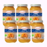 Babybio Goodnight Wortel-Kwark-Rijst, verpakking 6 x 200 gram