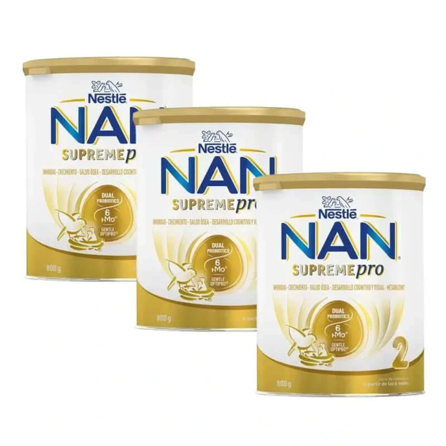 Nestlé Nan Supreme Pro 2 Formel 2, Packung 3x800g