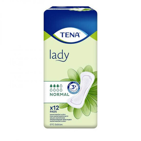 Absorbante Lady Normal, 12 bucati, Tena