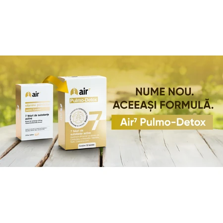 Air7 Pulmo Detox for smokers, 30 capsules, Green Splid