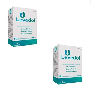 Levedol, verpakking 2x60 capsules