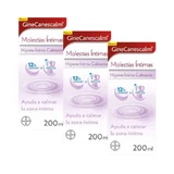 Ginescanes GineCanescalm Gel for intimate discomfort, 3X200 Ml
