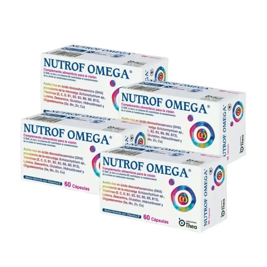 Nutrof Omega, 4 x 60 Kapseln