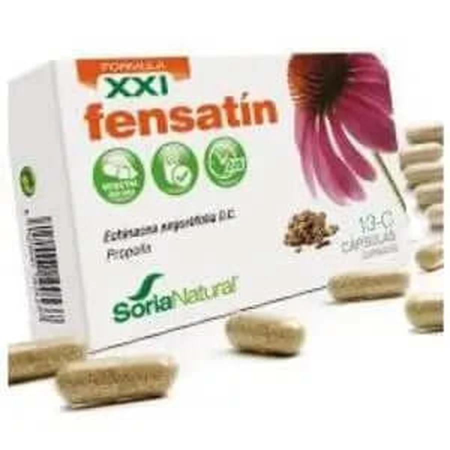 Soria NatuurcapsulesC-13 Fensatin Xxi Echinacea+Propolis 30 capsules