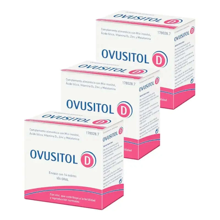 Ovusitol D Pack, 3x14 sachets